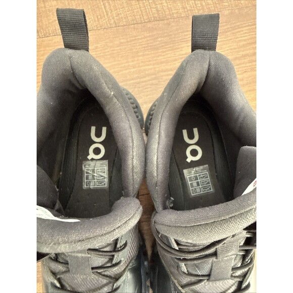 On Cloud HI Waterproof Womens Shoes 9 Black Lace Up Athletic Work 28.99672 - Picture 5 of 9